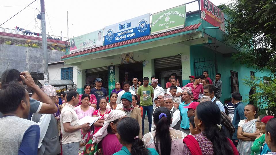 मोदीमा सडक मर्मतको खर्च सार्वजनिक