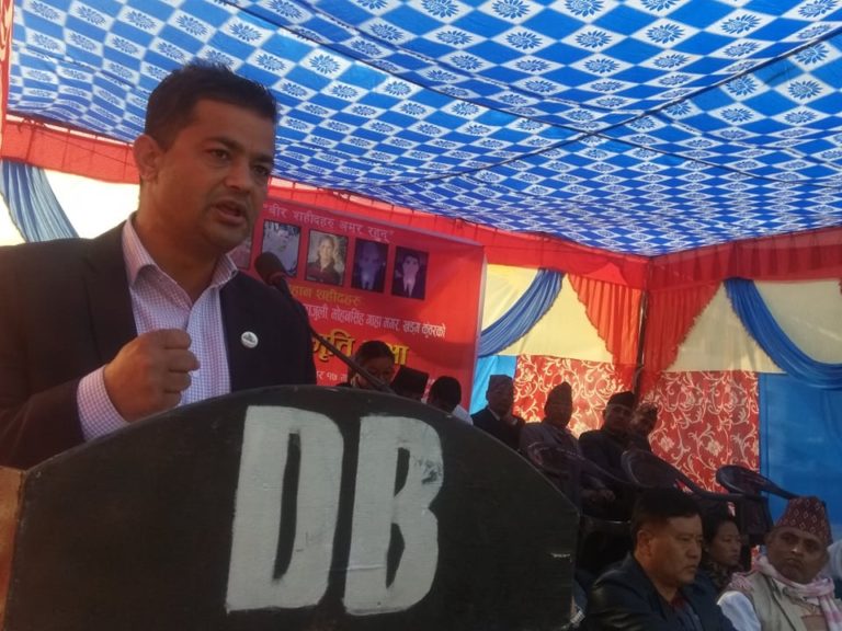 प्रत्येक सडक कालोपत्रे, एक घर एक धारा र सिंचाईको ब्यवस्थापन गर्नु मेरो प्रमुख एजेण्डा हो–गिरी