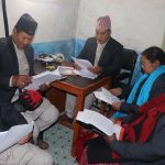 पर्वतको लुंखुदेउरालीमा घरधुरी सर्भेक्षण कार्यक्रम शुरु