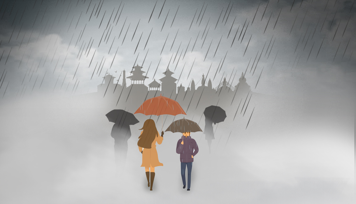 देशभर झरी : बाढी पहिरोको जोखिम रहेकाले सावधानी अपनाउन मौसमविदको सुझाव