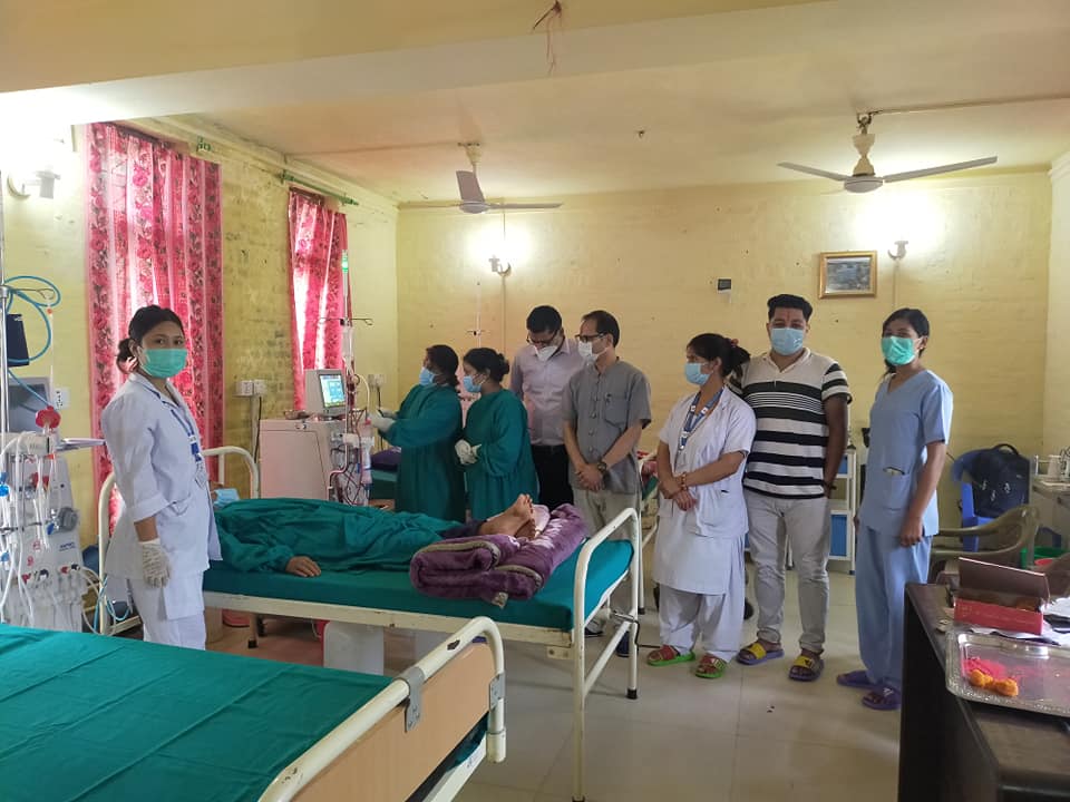 पर्वतमा निशुल्क मृगौलाको डायलासिस सेवा सुरु