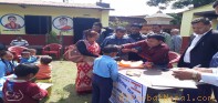 श्रमिक दिवसमा १४ जना बालबालिकालाई पोषक वितरण