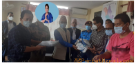 काँग्रेस नेतृ आरजु देउबाको सहयोगमा पर्वत म्याग्दी र बागलुङलाई स्वास्थ्य सामग्री हस्तान्तरण