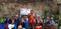 पर्वतको आर्थरमा शिव मन्दिर निर्माण
