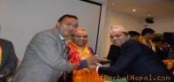 बेलायतमा बस्ने नेपाली र  पराराष्ट्र मन्त्रालयका सचिव  बैरागी बिच अन्तरक्रिया